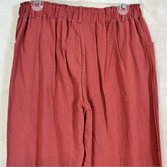 NEW Women’s Casual Light Crop Pants / Size large - Picture 7 of 9